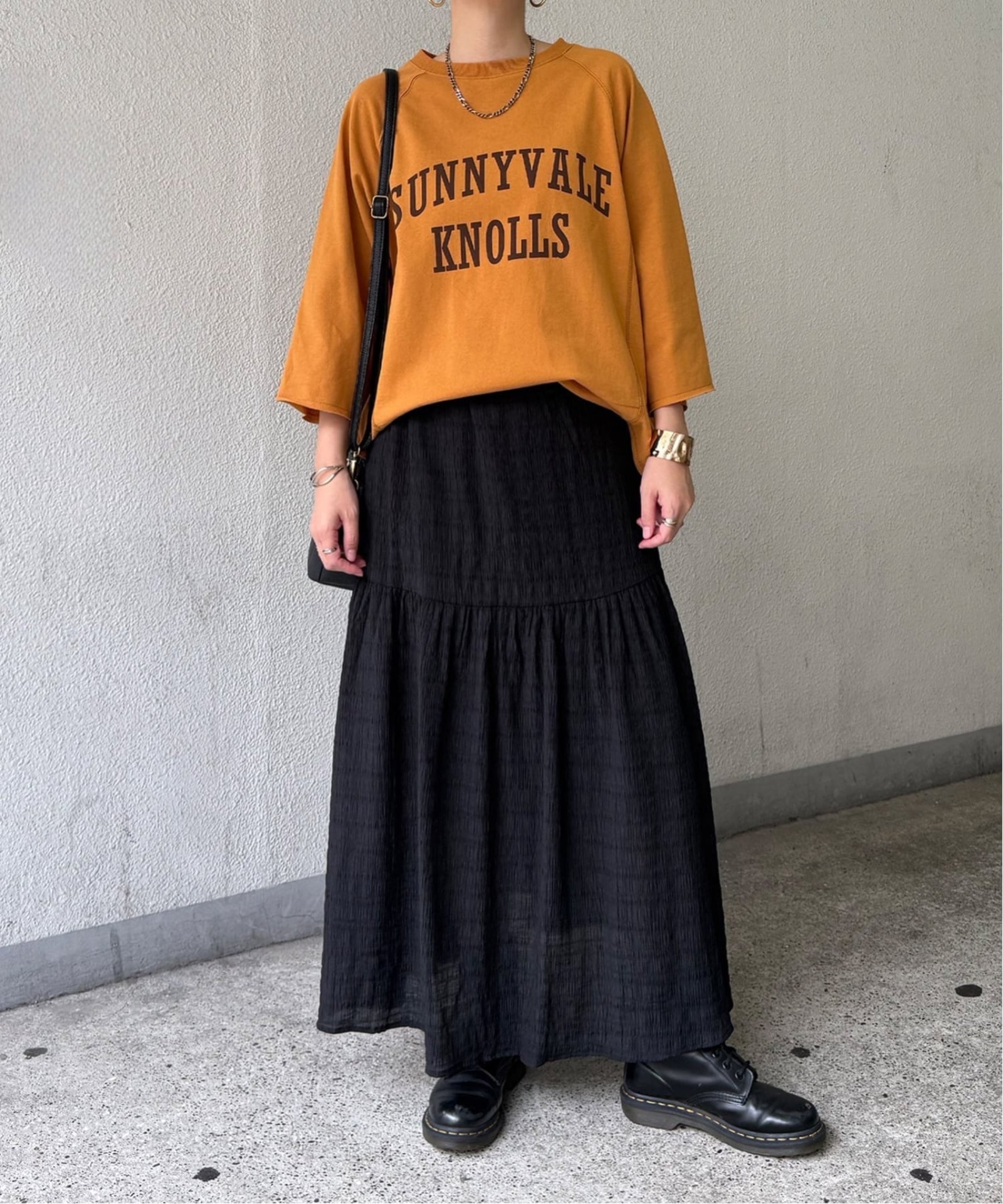 セットアップ対応】楊柳ティアードギャザースカート,LBC| TOKYO DESIGN