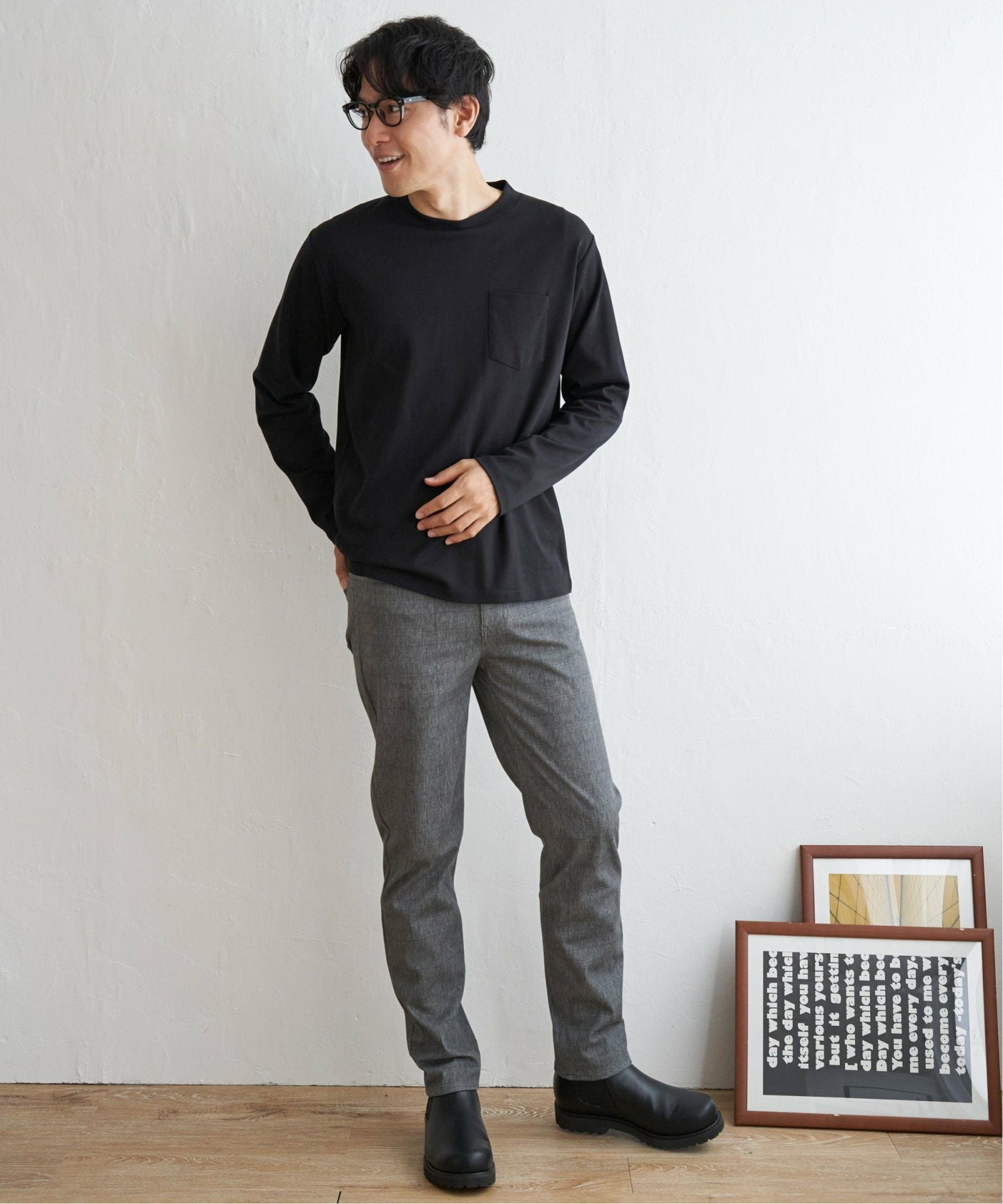 GOKU楽パンツ EASY STRETCH チェック5ポケット,ikka| TOKYO DESIGN CHANNEL