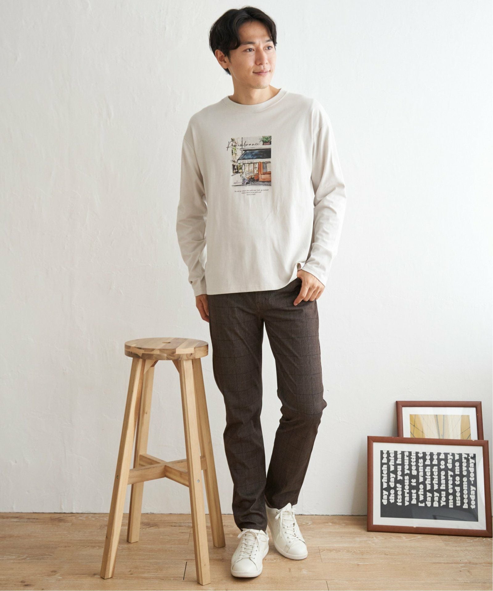 GOKU楽パンツ EASY STRETCH チェック5ポケット,ikka| TOKYO DESIGN CHANNEL