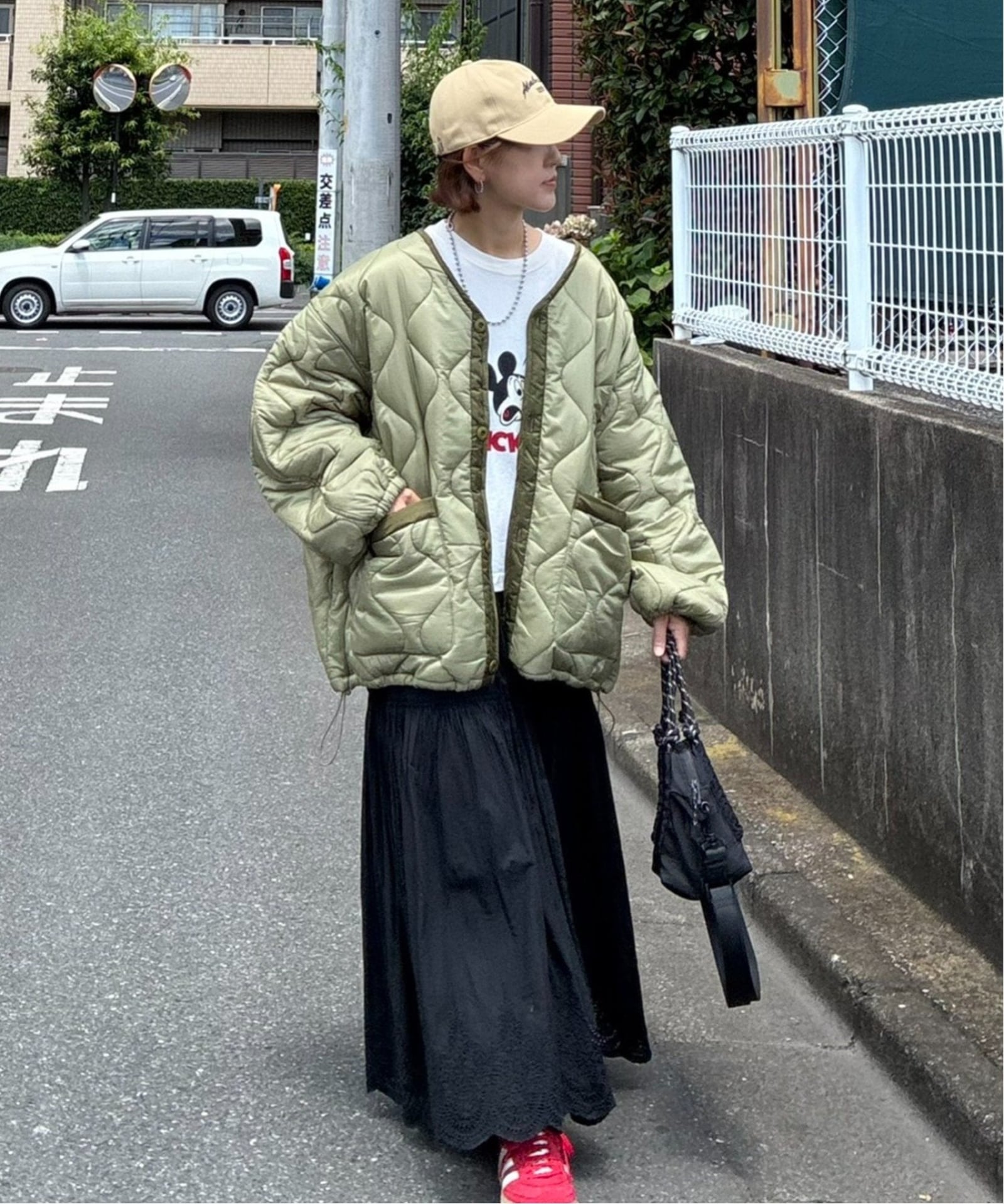 先行予約】【notch. by KR】ドローコードオーバーキルティング