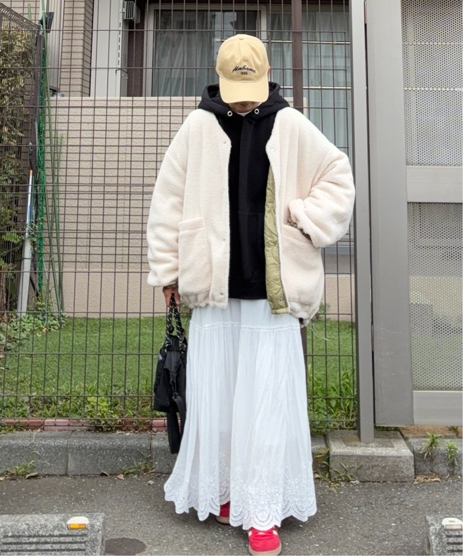 notch. by KR 】リバーシブルボアキルティングジャケット,notch