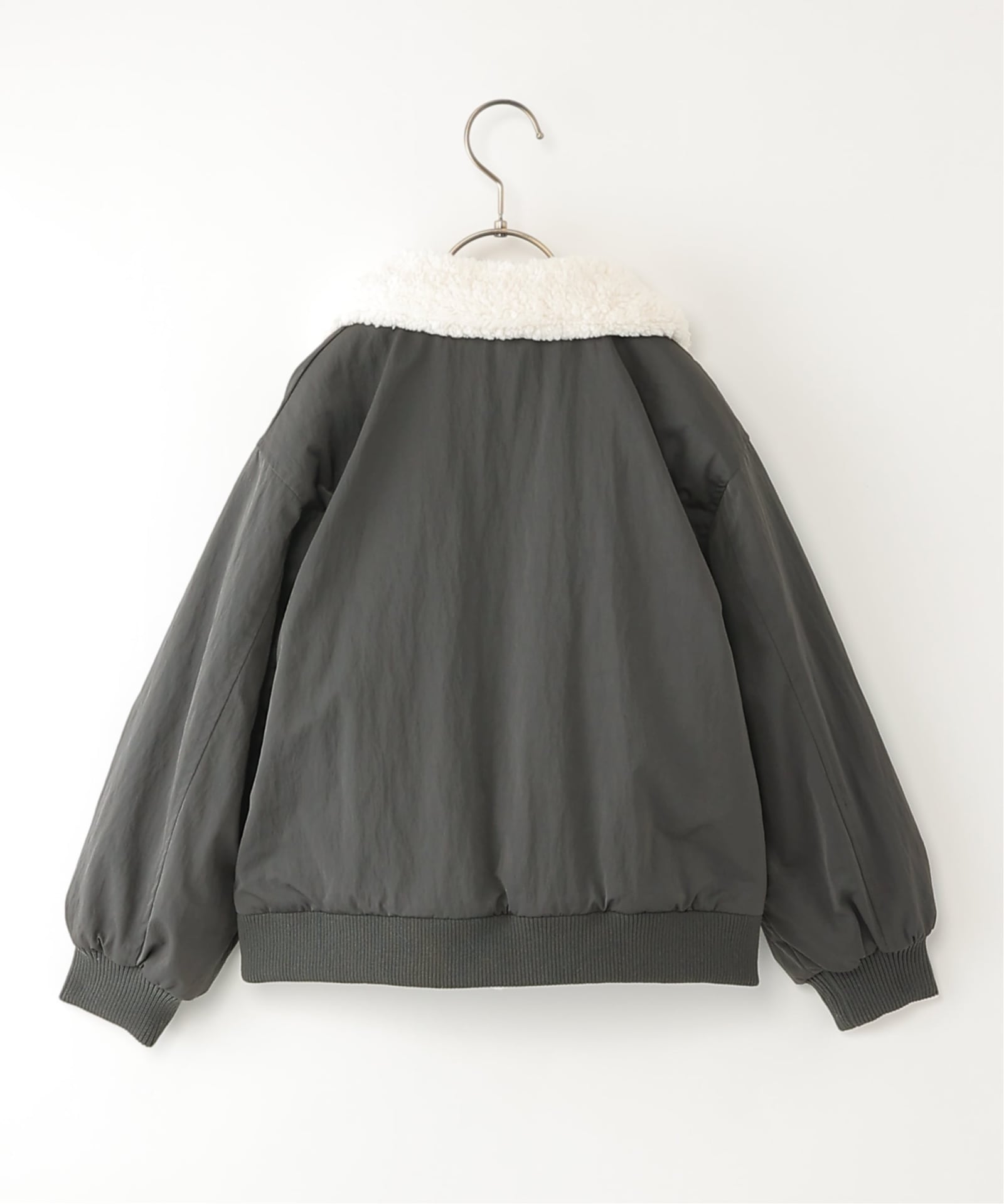もこもこ（期限1月6日まで） 先行予約】リバーシブルボアブルゾン（110~160cm）,ikka| TOKYO DESIGN