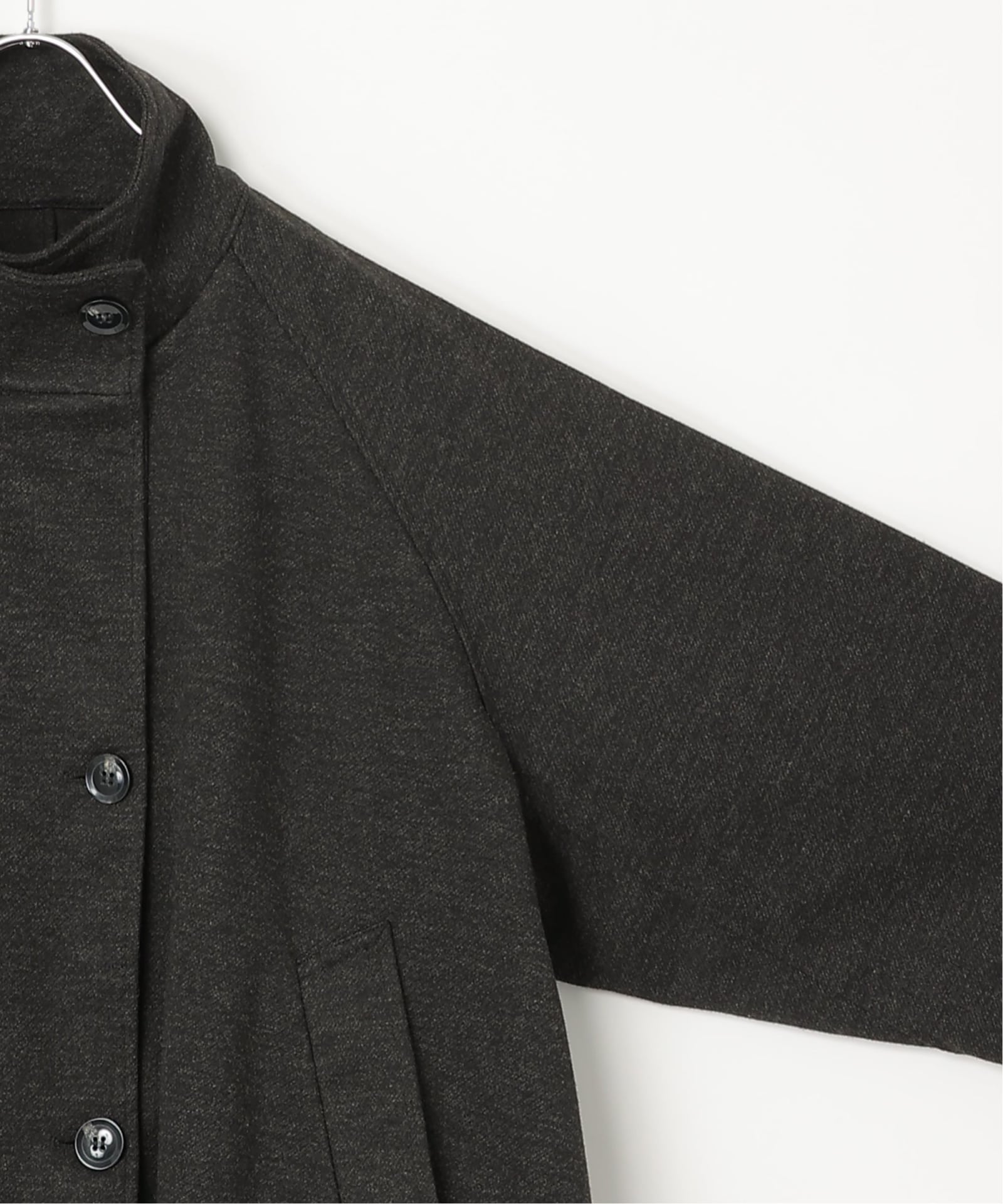 カルゼスタンドカラーケープコート,notch.| TOKYO DESIGN CHANNEL