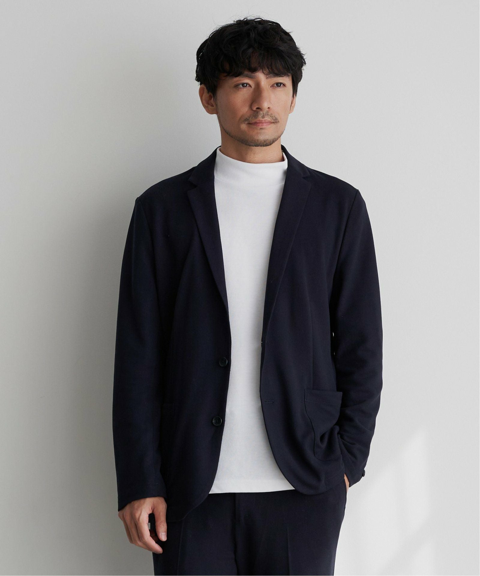 LECTEUR イートーマス社製 シルクリネンウールテーラードジャケット イージーケア起毛テーラードジャケット,ikka| TOKYO DESIGN CHANNEL