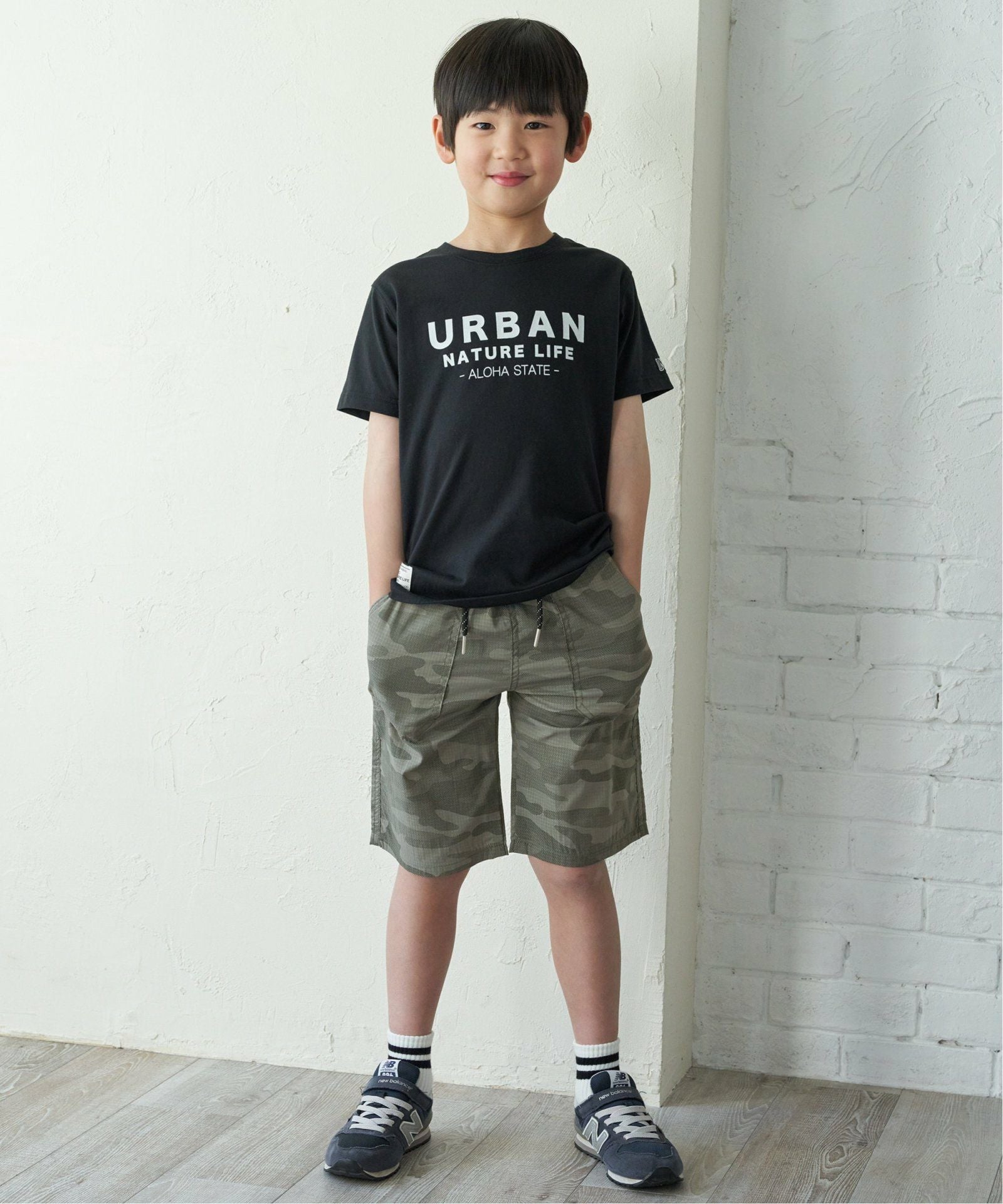 軽涼）ストレッチリップハーフパンツ（120~160cm）,40%OFF| TOKYO