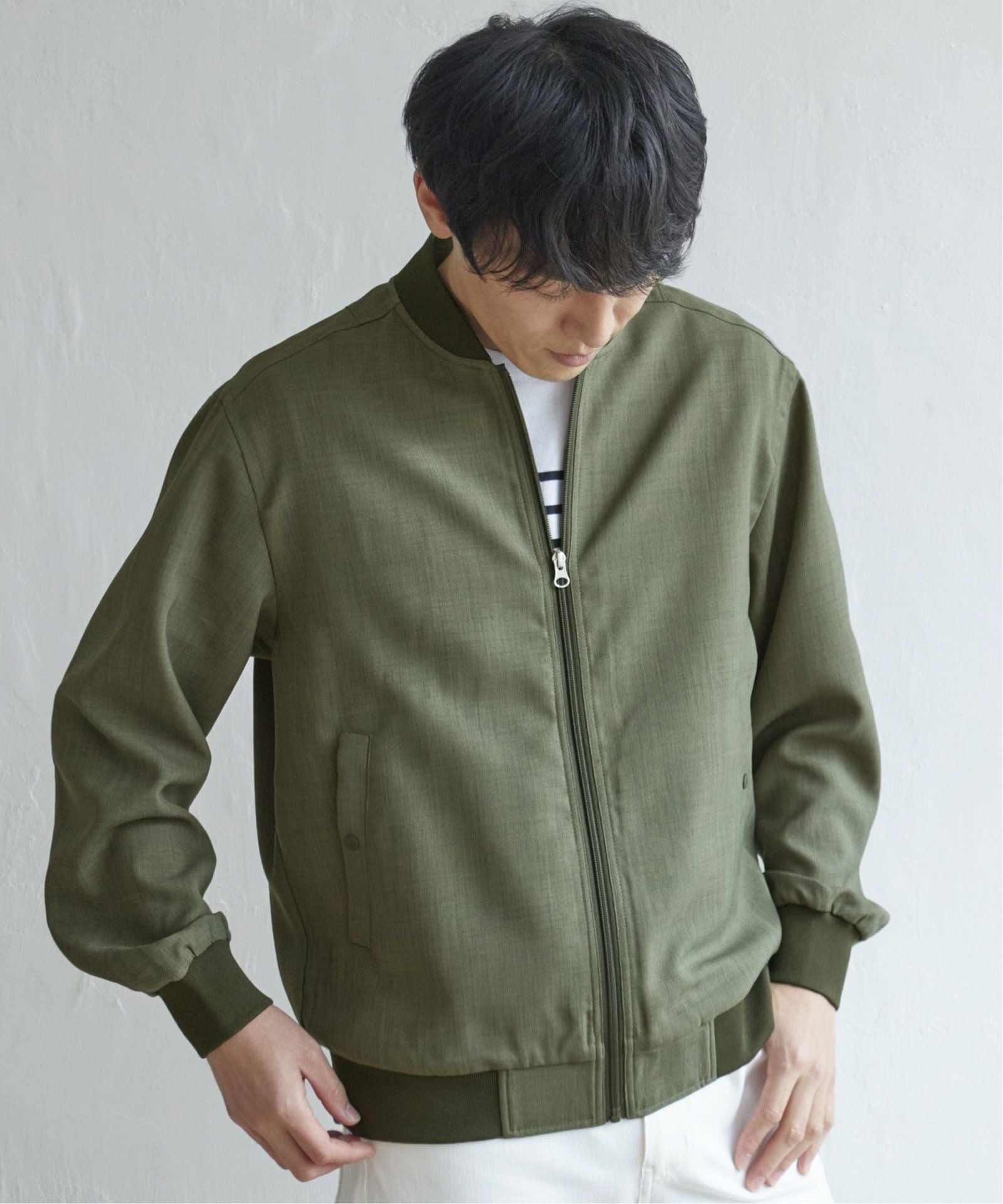 イージーケアリネンライクブルゾン,60%OFF| TOKYO DESIGN CHANNEL