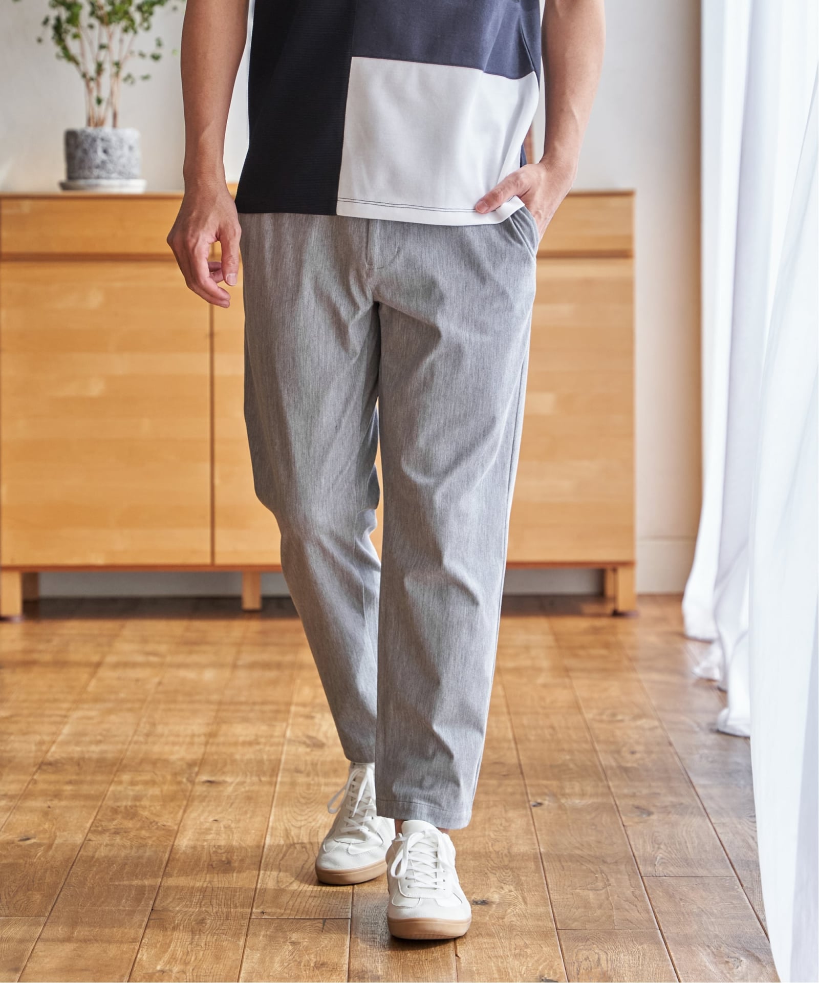 雑誌MonoMax5月号掲載】GOKU楽パンツ EASY STRETCH 冷感アンクル【接触