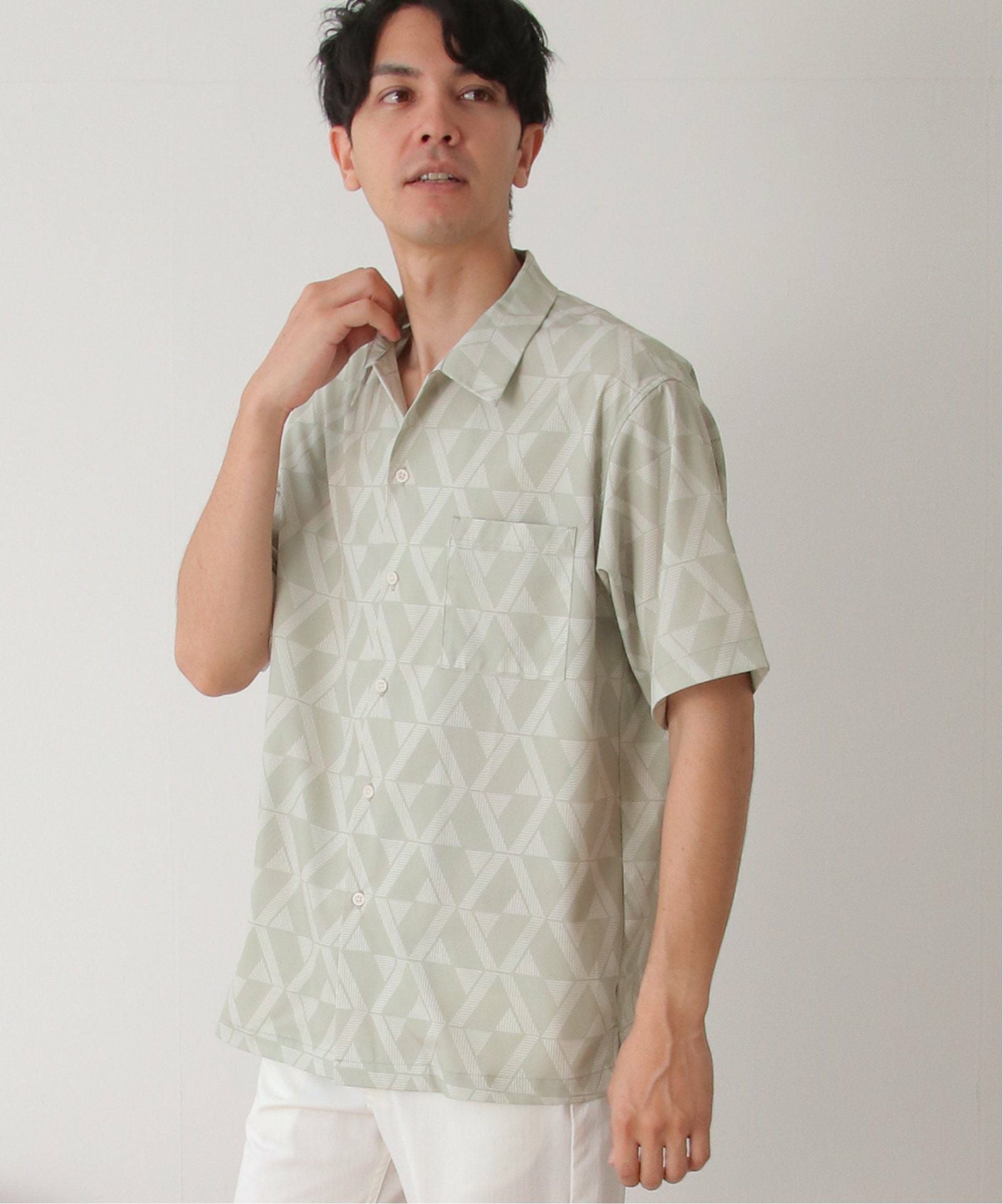 幾何学プリントシャツ,60%OFF| TOKYO DESIGN CHANNEL