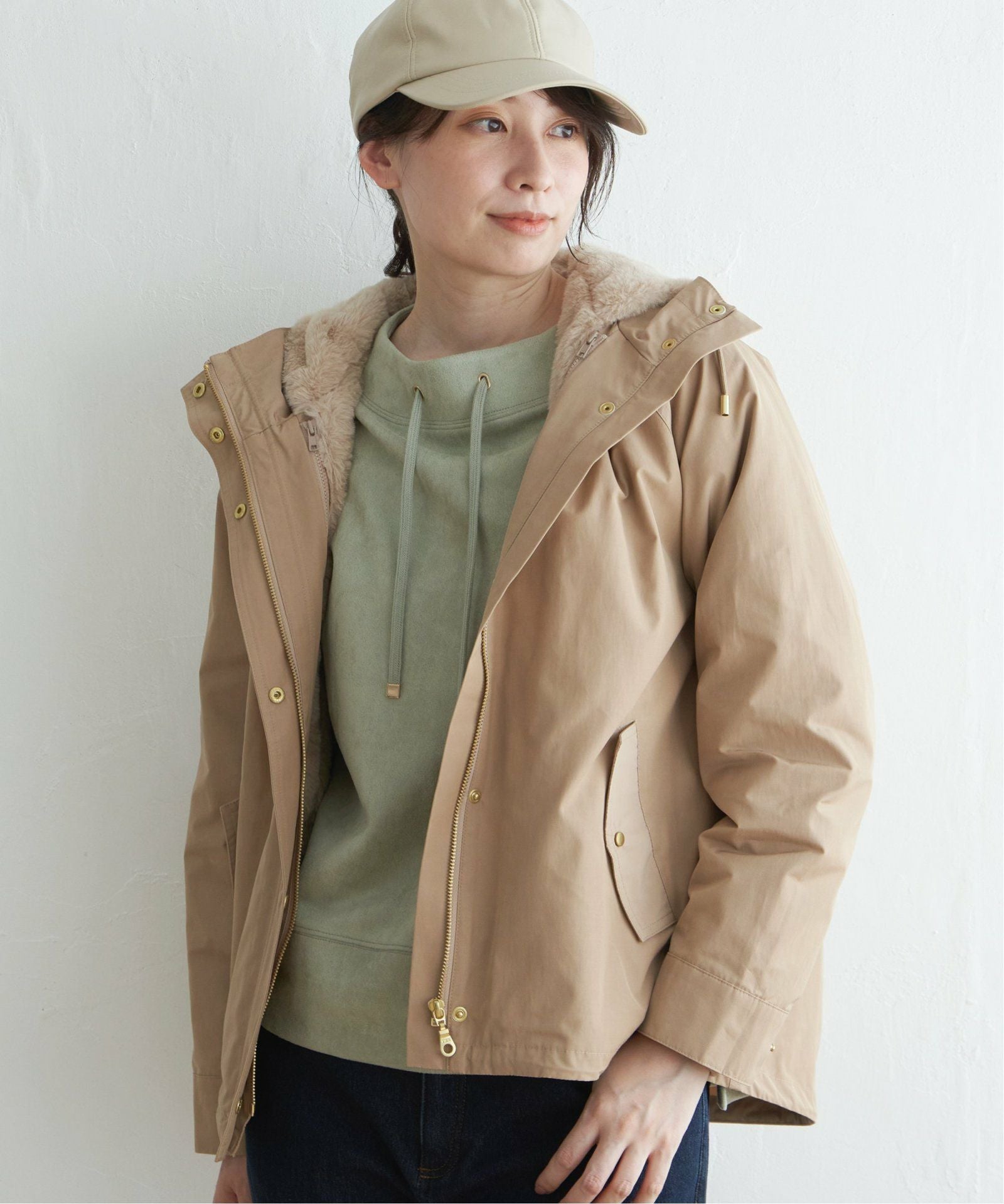 撥水ライナー付き3WAYマウンテンパーカー,ikka| TOKYO DESIGN CHANNEL