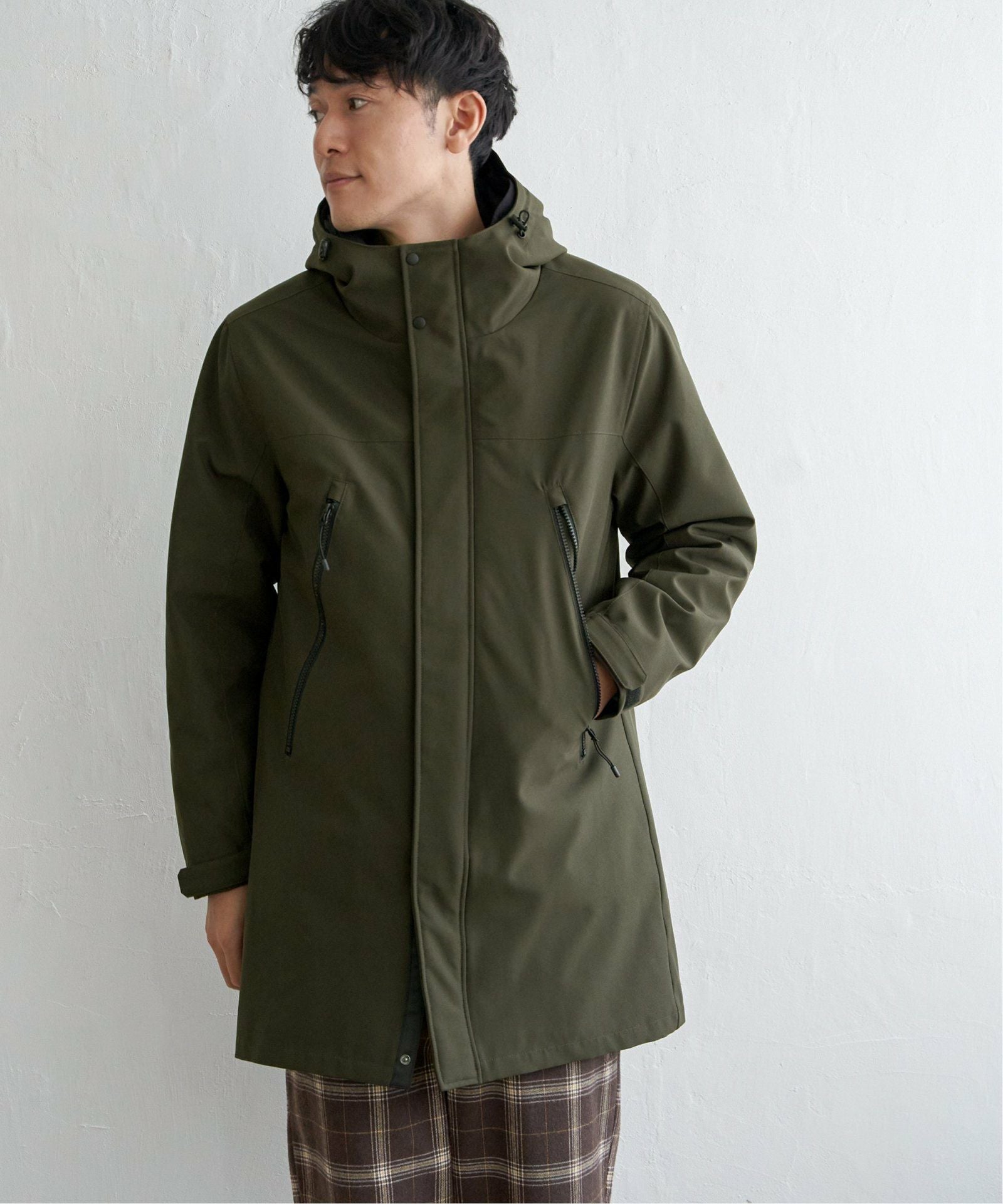 撥水】sorona(R) 3WAYロングコート,ikka| TOKYO DESIGN CHANNEL