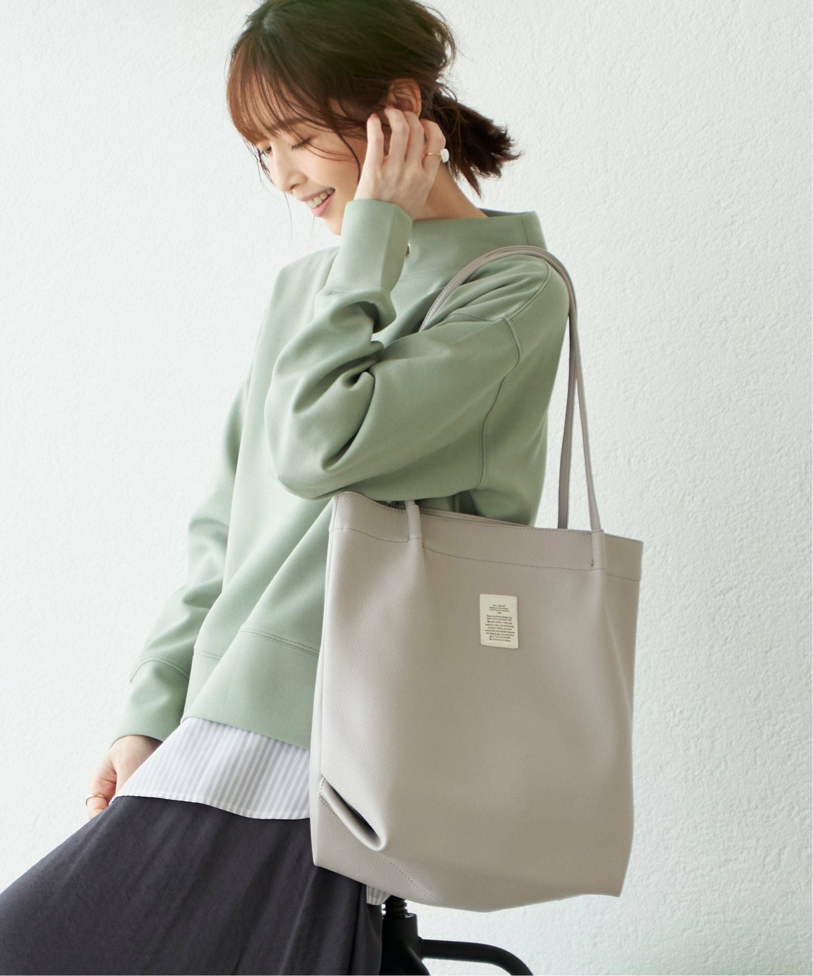 軽量】GOKU楽PUトートバッグ,ikka| TOKYO DESIGN CHANNEL