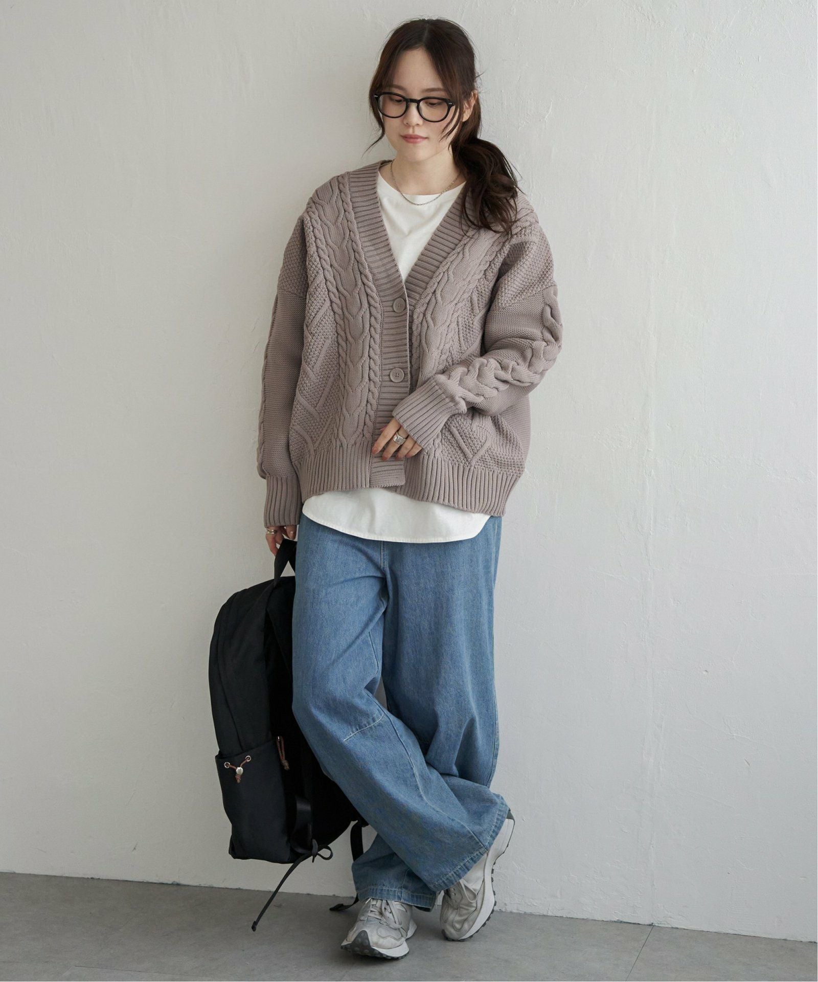 ケーブルボリュームカーディガン,30%OFF| TOKYO DESIGN CHANNEL