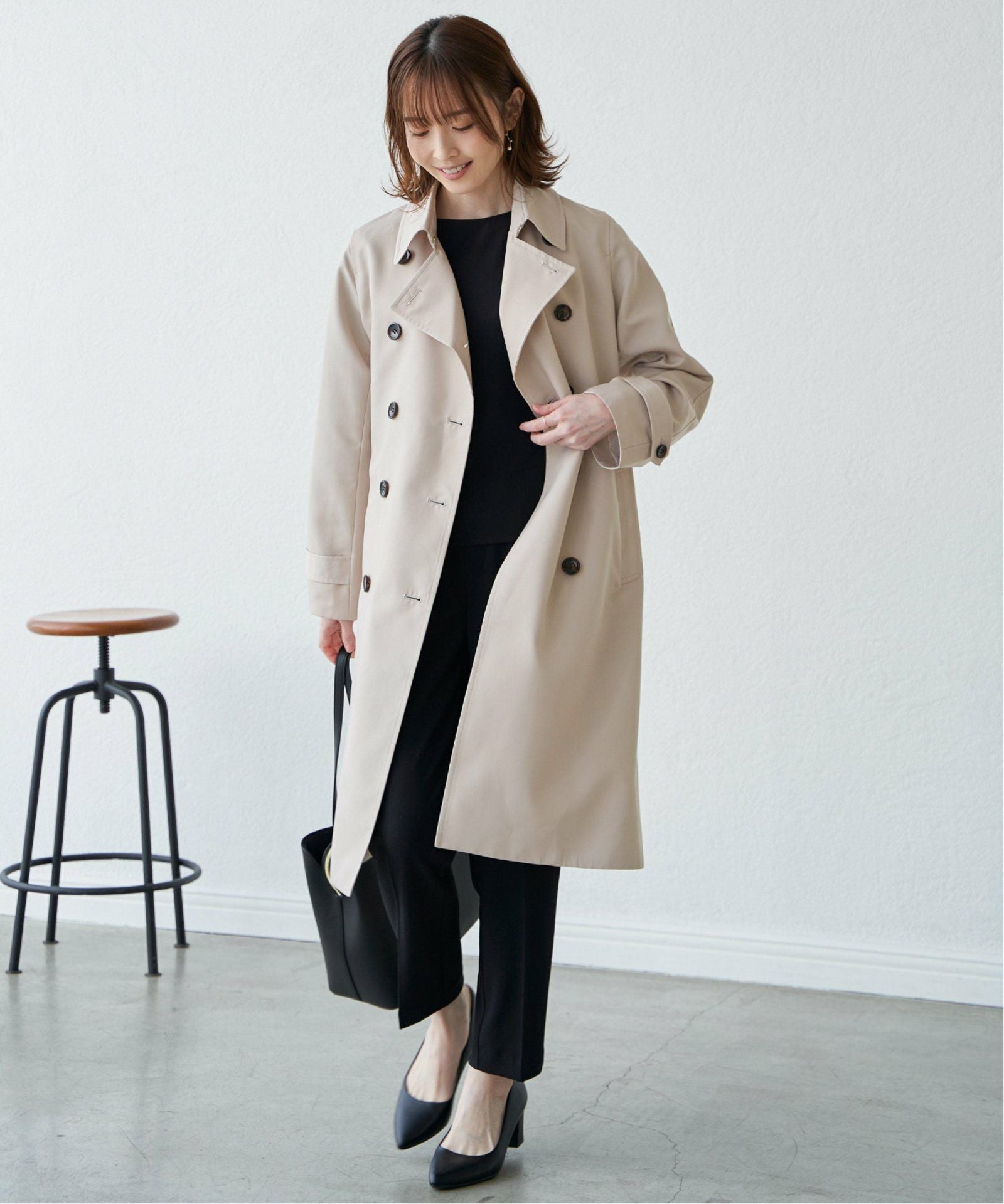 撥水ロングトレンチコート,70%OFF| TOKYO DESIGN CHANNEL