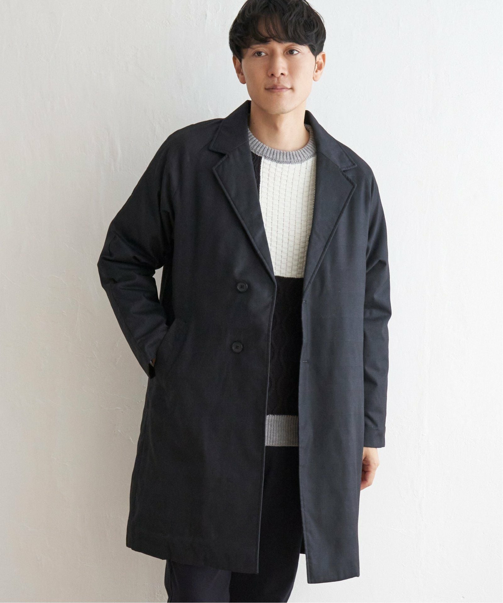 sorona(R) ウールライクチェスターコート,ikka| TOKYO DESIGN CHANNEL