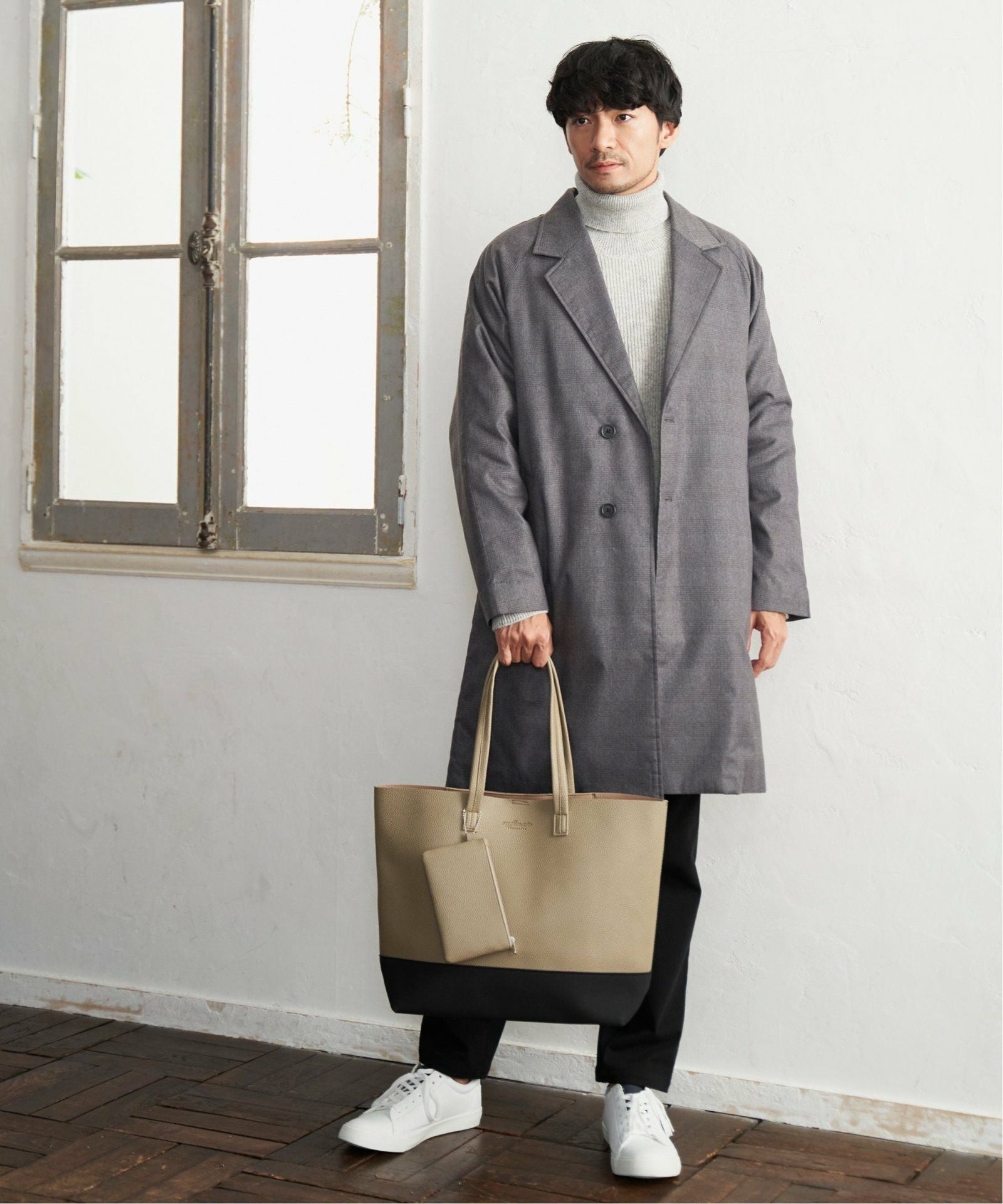 sorona(R) ウールライクチェスターコート,ikka| TOKYO DESIGN CHANNEL