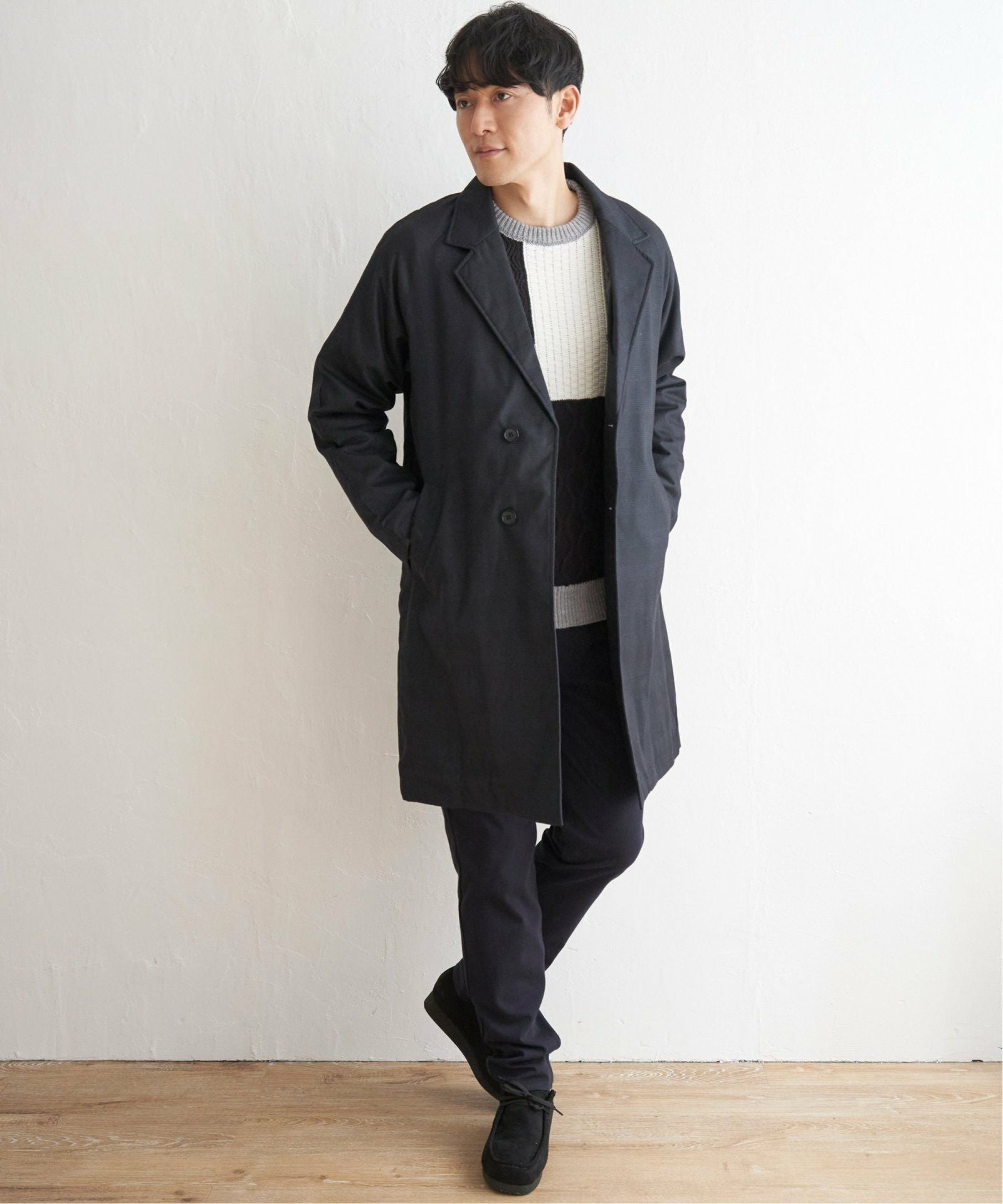 sorona(R) ウールライクチェスターコート,ikka| TOKYO DESIGN CHANNEL