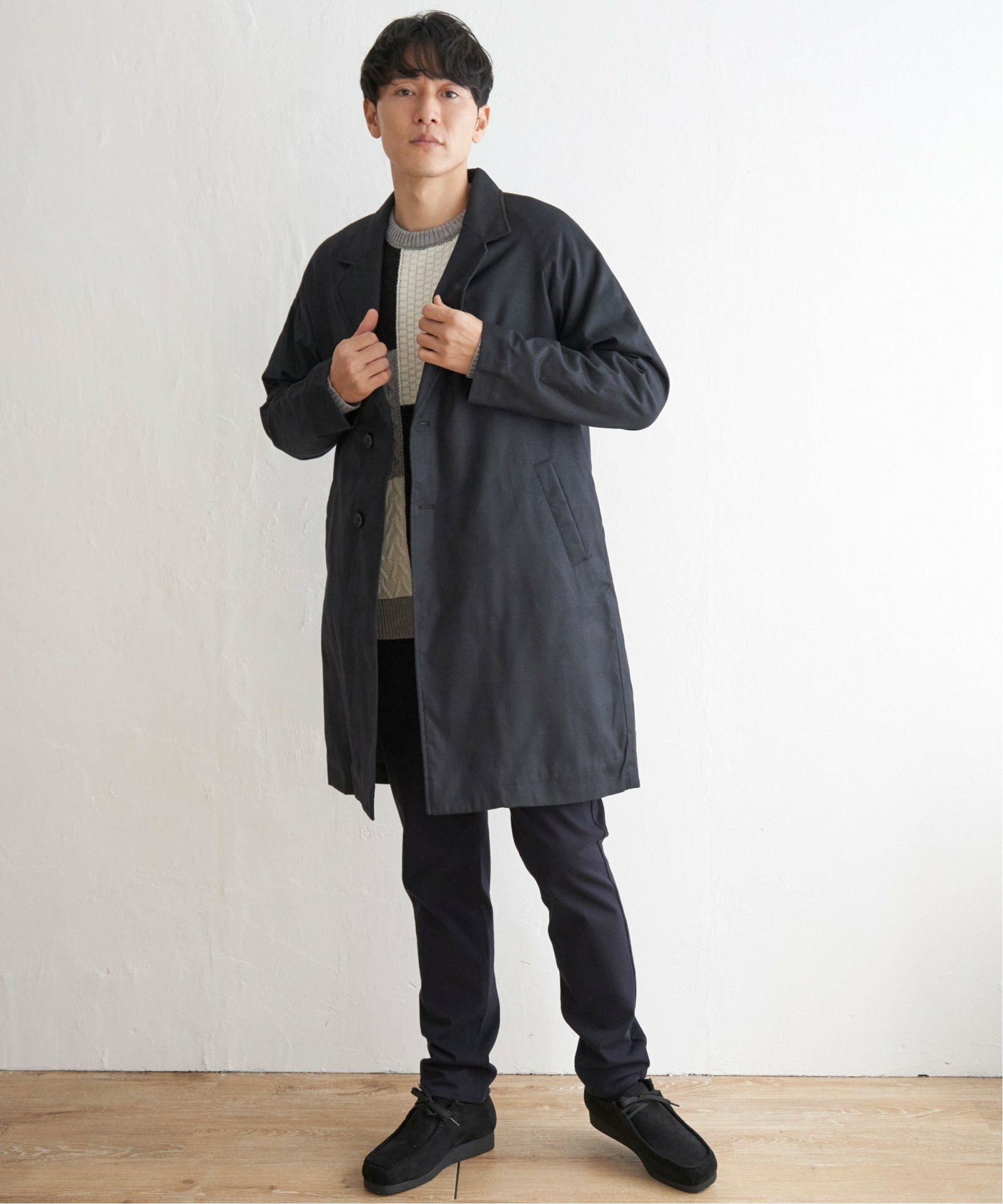 sorona(R) ウールライクチェスターコート,ikka| TOKYO DESIGN CHANNEL