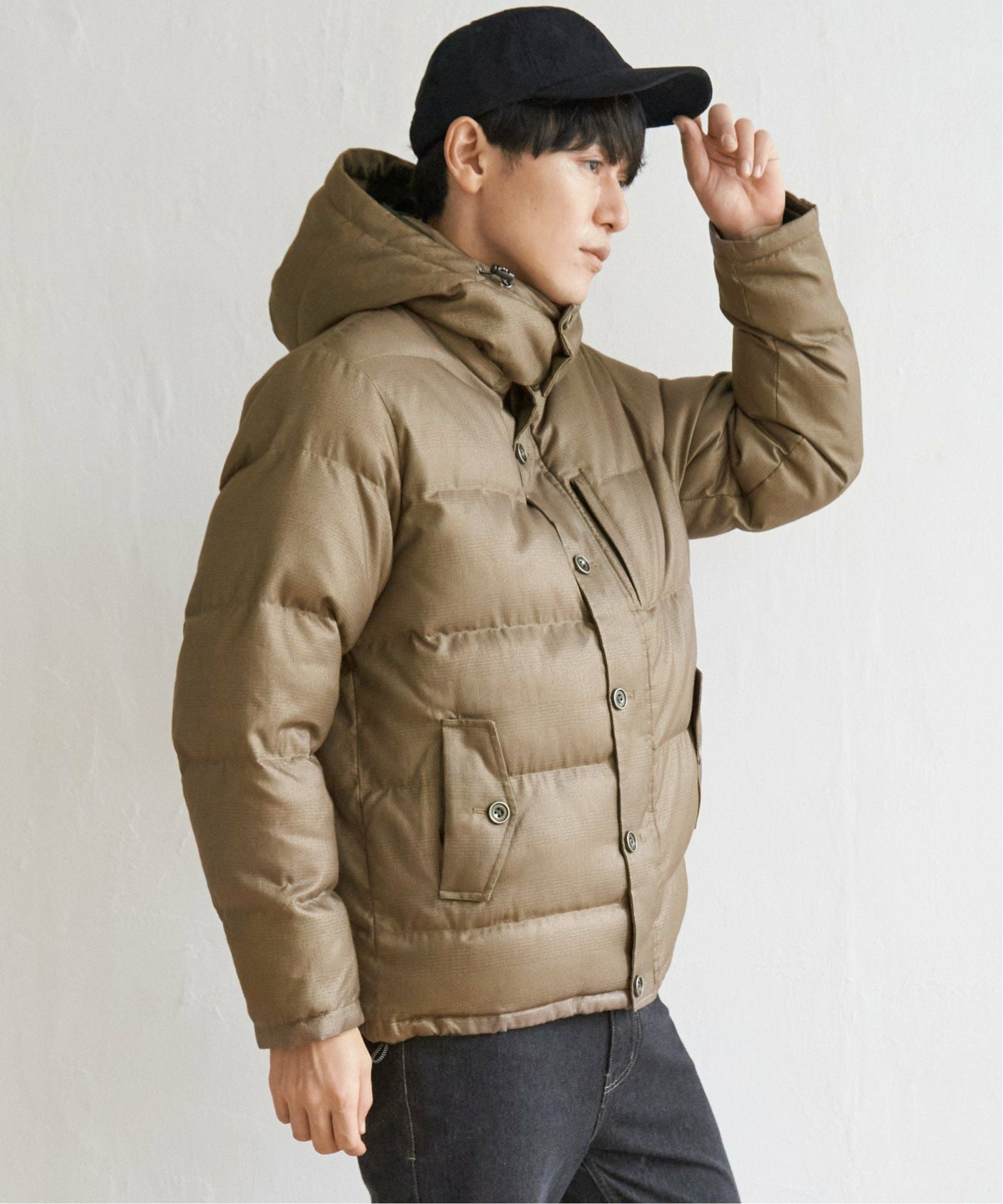 sorona(R)ウールライクフードブルゾン,ikka| TOKYO DESIGN CHANNEL