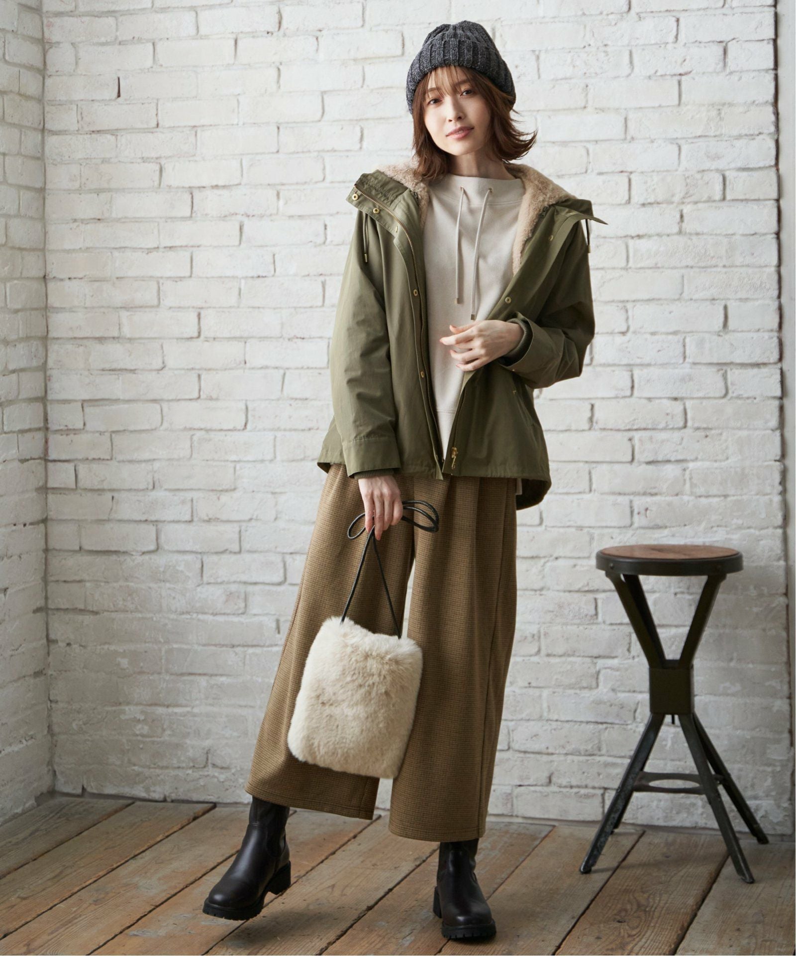 カットジャガードワイドクロップドパンツ,30%OFF| TOKYO DESIGN CHANNEL
