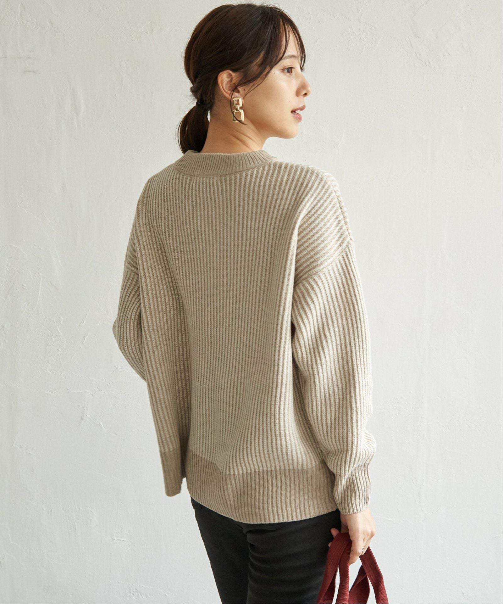 ストライプ柄ニットプルオーバー,30%OFF| TOKYO DESIGN CHANNEL