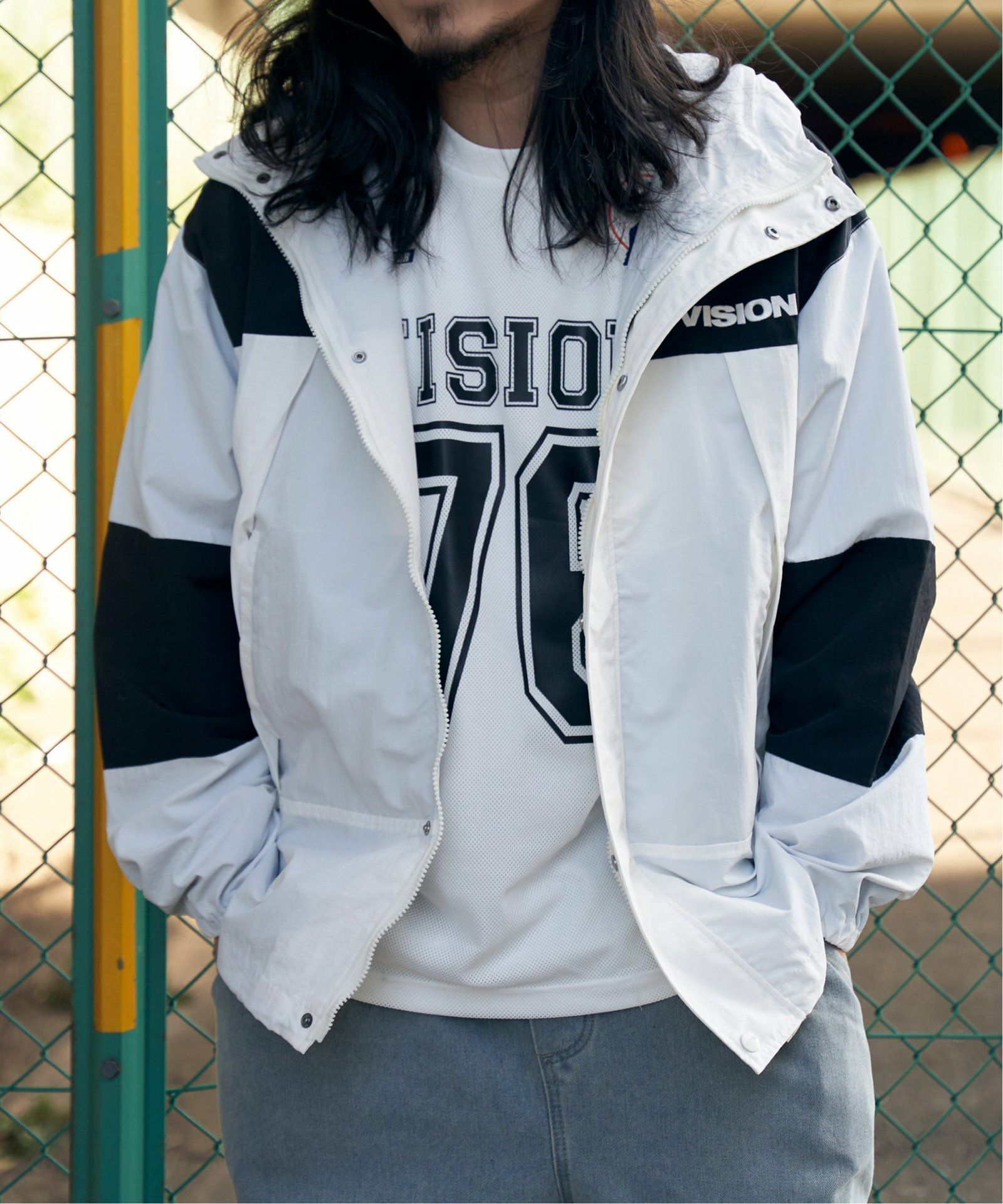 VISION STREET WEAR ヴィジョンストリートウェア フードナイロン