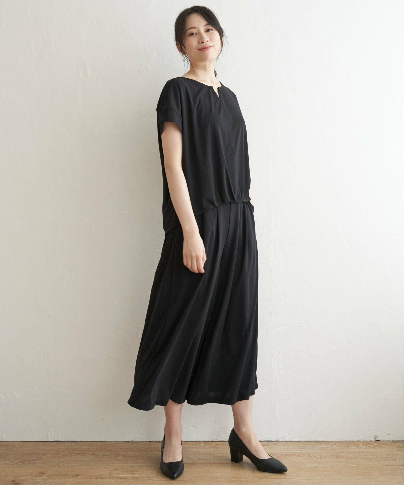 セットアップ対応】GOKU楽さらっとリラックスパンツ,60%OFF| TOKYO